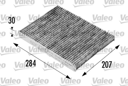 Filtru habitaclu cu carbune activ potrivit PEUGEOT 306; SKODA OCTAVIA I; SUBARU LEGACY III; VW BORA, BORA I, GOLF III, GOLF IV, POLO, POLO III CLASSIC 1.0-2.5 1993-2010 [2]