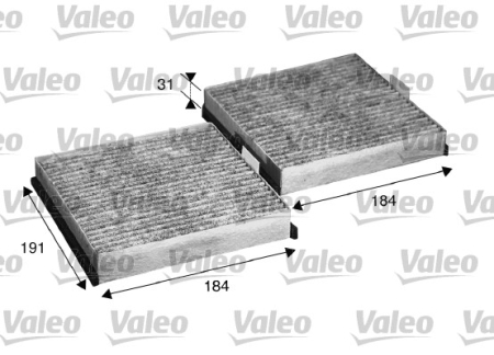 Filtru habitaclu cu carbune activ potrivit RENAULT AVANTIME, ESPACE II, ESPACE III 1.9D-3.0 1991-2003 [2]