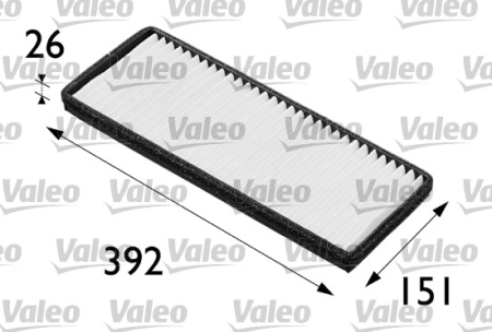 Filtru aer habitaclu - Filtru habitaclu potrivit AUDI 80 B3, 80 B4, A4 B5, A4 B7, CABRIOLET B3, COUPE B3; VW PASSAT B5 1.6-4.2 1986-2008