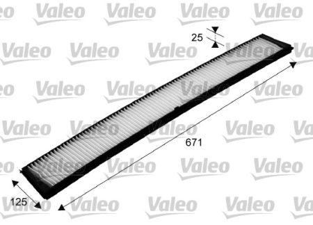 Filtru habitaclu potrivit BMW 3 (E46), X3 (E83) 1.6-3.2 1997-2011 [1]