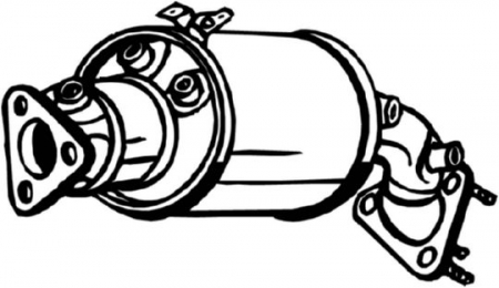 Filtru particule (DPF) - Filtru particule DPF potrivit AUDI A4 ALLROAD B8, A4 B8, A5, A6 C7, Q5 2.0D 11.07-09.18