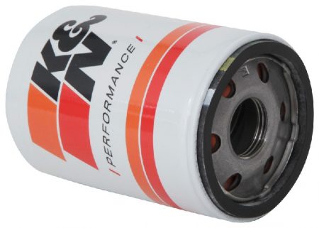 Filtru ulei sport potrivit JAGUAR XF I, XJ, XK 8, XK II; LAND ROVER RANGE ROVER III 4.2/4.4 2002-2015 - catalogue: www.knfilters.com - (inaltime: 115 mm, diametru exterior: 76 mm) [1]