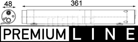 Piese Auto - Filtru uscator AC MERCEDES SPRINTER 3,5-T (906), SPRINTER 3-T (906), SPRINTER 4,6-T (906), SPRINTER 5-T (906) 1.8-3.5 dupa 2006