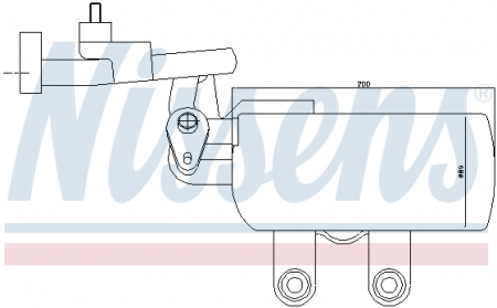 Filtru uscator Ac - Filtru uscator AC VOLVO C30, C70 II, S40 II, V50 1.6-2.5 intre 2003-2013