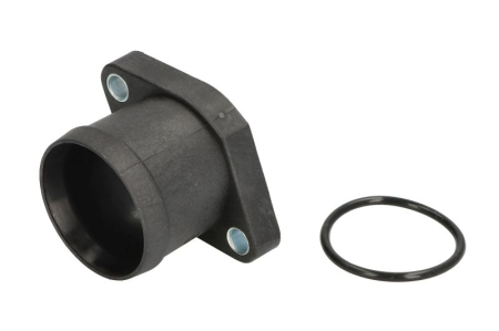 Element sistem racire - Flansa lichid racire (numar iesiri: 1, plastic) potrivit VW LT 28-35 I, LT 40-55 I 2.4/2.4D 12.78-06.96