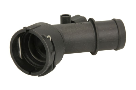 Element sistem racire - Flansa lichid racire (numar iesiri: 2, plastic) potrivit AUDI A3, TT; SEAT CORDOBA, IBIZA III, LEON, TOLEDO II; SKODA FABIA I, FABIA I PRAKTIK, FABIA II, OCTAVIA I 1.0-2.5 09.96-05.15