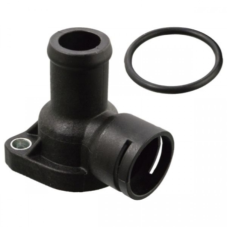 Elemente sistem racire - Flansa lichid racire (numar iesiri: 2) potrivit AUDI 80 B3, 90 B3; VW CORRADO, GOLF II, JETTA II, TRANSPORTER T3 1.6D-1.9D 08.84-09.93