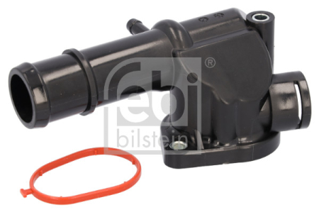 Element sistem racire - Flansa lichid racire (numar iesiri: 2) potrivit AUDI A4 ALLROAD B8, A4 B8, A5, A6 C6, Q5; SEAT EXEO, EXEO ST 2.0D 07.04-05.17