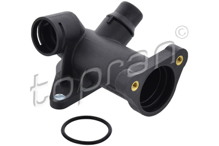 Flansa lichid racire (numar iesiri: 2) potrivit AUDI A4 B5, A4 B6, A6 C5; SKODA SUPERB I; VW PASSAT B5.5 1.8/2.8 01.95-03.08 [1]