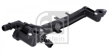 Elemente sistem racire - Flansa lichid racire (numar iesiri: 2) with sensor potrivit JAGUAR XF I, XJ; LAND ROVER DISCOVERY IV, RANGE ROVER III, RANGE ROVER IV, RANGE ROVER SPORT I, RANGE ROVER SPORT II 5.0 03.09-03.22