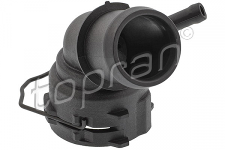 Elemente sistem racire - Flansa lichid racire (numar iesiri: 3) potrivit AUDI A3, Q2; SEAT ATECA, LEON, LEON ST; SKODA KAROQ, KODIAQ I, OCTAVIA III, OCTAVIA IV, SUPERB III, YETI; VW GOLF SPORTSVAN VII 1.0-1.6 04.12-