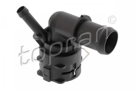 Elemente sistem racire - Flansa lichid racire (numar iesiri: 3) potrivit AUDI A3, Q2; SEAT ATECA, LEON, LEON ST; SKODA KAROQ, OCTAVIA III; VW GOLF SPORTSVAN VII, GOLF VII, TOURAN 1.0 05.15-