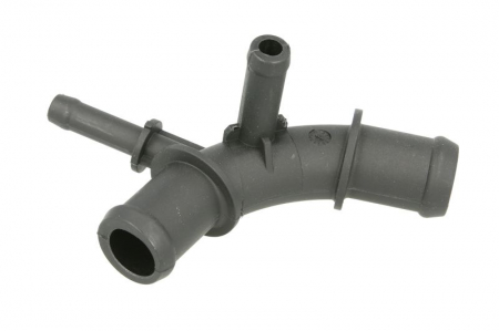 Elemente sistem racire - Flansa lichid racire (numar iesiri: 4) potrivit AUDI A1, A3, Q3; CUPRA FORMENTOR; SEAT ALHAMBRA, IBIZA IV SC, IBIZA IV ST, LEON, LEON ST, TOLEDO IV; SKODA FABIA III 1.2/1.4/2.0 dupa 2012