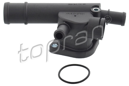 Flansa lichid racire (numar iesiri: 4) potrivit AUDI A3, A4 B7, A8 D3; SEAT ALHAMBRA, ALTEA, ALTEA XL, CORDOBA, IBIZA III, IBIZA IV, IBIZA IV SC, LEON, TOLEDO III 1.4D-3.0 01.00-12.10 [1]