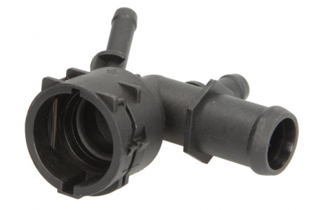 Elemente sistem racire - Flansa lichid racire (numar iesiri: 4) potrivit AUDI A3, Q2; CUPRA FORMENTOR; SEAT ATECA, LEON, LEON SPORTSTOURER, LEON ST; SKODA KAROQ, KODIAQ I, OCTAVIA III, OCTAVIA IV 1.0-1.4H dupa 2012