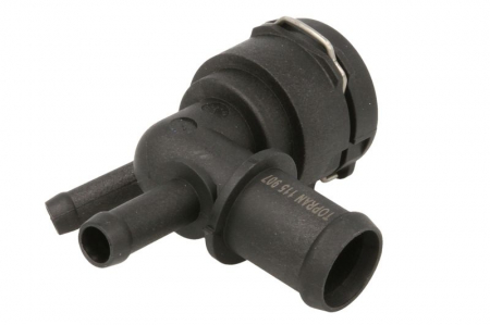 Flansa lichid racire (numar iesiri: 4) potrivit AUDI A3, Q2; SEAT ATECA, LEON, LEON ST; SKODA KAROQ, KODIAQ I, OCTAVIA III, OCTAVIA IV, SUPERB III; VW BEETLE, CC B7 1.2-1.6D dupa 2012 [1]