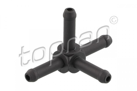 Flansa lichid racire (numar iesiri: 4) potrivit AUDI A3; SEAT ALTEA, ALTEA XL, TOLEDO III; SKODA OCTAVIA II; VW CADDY III, CADDY III/MINIVAN, GOLF PLUS V, GOLF V 1.6/1.6ALK/1.6LPG 2003-2015 [2]