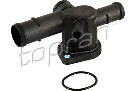 Flansa lichid racire (numar iesiri: 4) potrivit AUDI A3; SKODA OCTAVIA II; VW GOLF PLUS V, GOLF V, GOLF VI, JETTA III, JETTA IV, NEW BEETLE 1.6/1.6LPG/2.0 10.99-12.17 [1]
