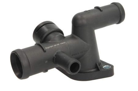 Element sistem racire - Flansa lichid racire (numar iesiri: 4) potrivit AUDI A3, TT; SEAT CORDOBA, IBIZA II, LEON, TOLEDO II; SKODA OCTAVIA I; VW BORA, BORA I, GOLF IV 1.8 09.96-12.10