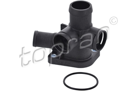 Flansa lichid racire (numar iesiri: 4) potrivit SEAT CORDOBA, CORDOBA VARIO, IBIZA II, TOLEDO I; VW GOLF III, PASSAT B3/B4, POLO, POLO III CLASSIC, VENTO 1.6 07.94-12.02 [1]
