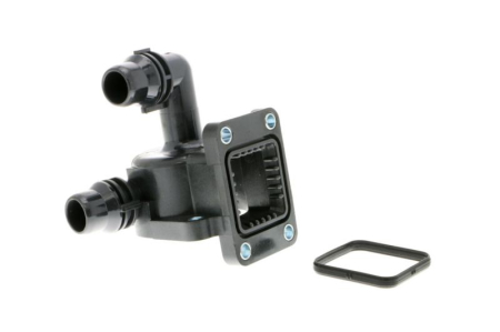 Flansa lichid racire (plastic) potrivit BMW 1 (E81), 1 (E82), 1 (E87), 1 (E88), 3 (E46), 3 (E90), 3 (E91), 3 (E92), 3 (E93), 5 (E60), X1 (E84), X3 (E83), Z4 (E85) 1.6-2.0 12.98-06.15 [1]