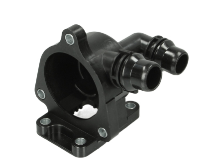 Element sistem racire - Flansa lichid racire (plastic) potrivit BMW 1 (E81), 1 (E82), 1 (E87), 1 (E88), 3 (E46), 3 (E90), 3 (E91), 3 (E92), 3 (E93), 5 (E60), X1 (E84), X3 (E83), Z4 (E85) 1.6-2.0 12.98-06.15