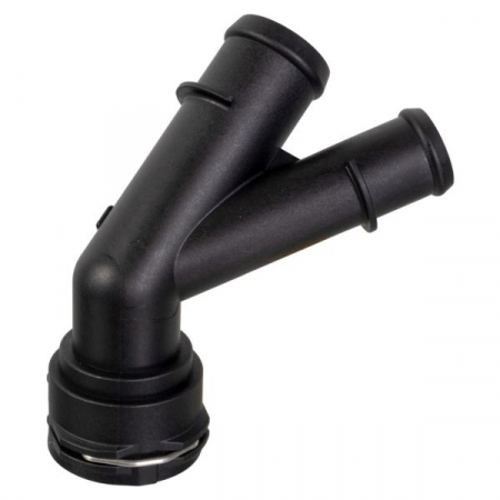 Elemente sistem racire - Flansa lichid racire potrivit AUDI A1, A3, Q2, Q3, TT; SEAT ATECA, IBIZA IV SC, LEON, LEON SC, LEON ST, LEON/HATCHBACK; SKODA KAROQ, KODIAQ I, OCTAVIA III, SUPERB III 1.8/2.0/2.0D 04.12-