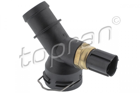 Elemente sistem racire - Flansa lichid racire potrivit AUDI A3; SEAT ALTEA, ALTEA XL, LEON, TOLEDO III; SKODA OCTAVIA II; VW CADDY III, CADDY III/MINIVAN, GOLF PLUS V, GOLF V, GOLF VI 1.4-2.0D 02.03-