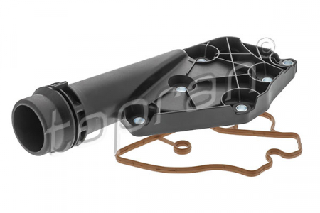 Elemente sistem racire - Flansa lichid racire potrivit AUDI A4 B7, A4 B8, A5, A6 C6, A6 C7, A7, A8 D4, Q5 2.4-3.2 05.04-09.18