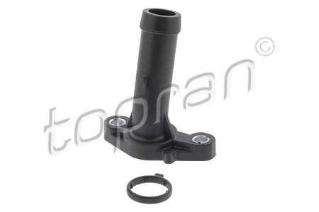 Elemente sistem racire - Flansa lichid racire potrivit AUDI Q7; SKODA SUPERB II; VW ATLAS, CC B7, EOS, PASSAT B6, PASSAT B7, TOUAREG 3.0D-4.2D dupa 2005