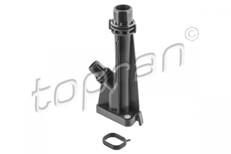 Elemente sistem racire - Flansa lichid racire potrivit BMW Seria 3 (E90), 3 (E91), 3 (E92), 3 (E93), 5 (F10), 5 (F11), 5 GRAN TURISMO (F07), 7 (F01, F02, F03, F04), X5 (E70), X6 (E71, E72) 3.0D 02.08-02.17