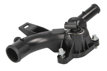 Element sistem racire - Flansa lichid racire potrivit CHEVROLET AVEO; OPEL ADAM, ASTRA J, ASTRA K, CORSA D, CORSA D/HATCHBACK, CORSA E, CORSA E/HATCHBACK, MERIVA B 1.2-1.4LPG 07.06-