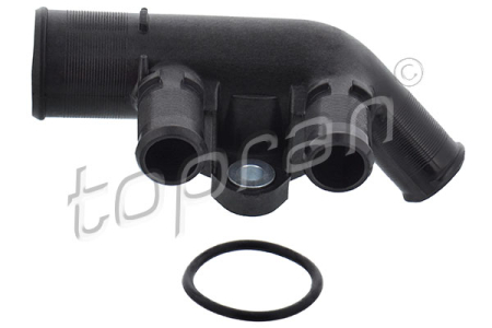 Flansa lichid racire potrivit CITROEN BERLINGO, BERLINGO/MINIVAN, C3 I, C5 II, EVASION, JUMPER I, JUMPY I, XANTIA, XSARA, ZX; FIAT DUCATO, SCUDO, ULYSSE 1.4D-1.9D 07.87-06.08 [1]