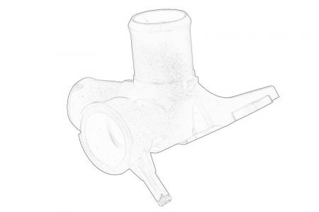 Elemente sistem racire - Flansa lichid racire potrivit HYUNDAI ACCENT V, CRETA, ELANTRA IV, ELANTRA V, I20 ACTIVE, I20 I, I20 II, I30, I40 I, I40 I CW, IX20, IX35, KONA, TUCSON, VELOSTER 1.4-1.6LPG 05.06-