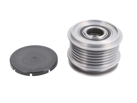 Alternatoare Electromotoare - Fulie alternator potrivit AUDI A1, A2, A3, A4 B5, A4 B6, A4 B7, A6 C4, A6 C5, A6 C6, A8 D2, A8 D3, ALLROAD C5, Q3, TT; DODGE CALIBER; FORD GALAXY I; MITSUBISHI GRANDIS 1.0-4.2 02.88-