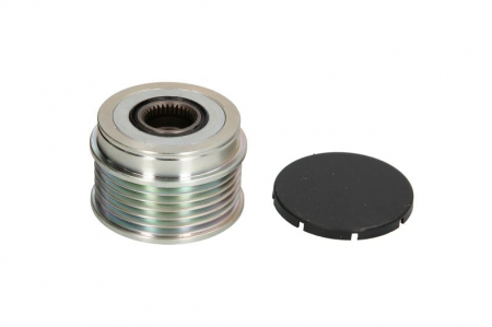 Alternatoare Electromotoare - Fulie alternator potrivit HYUNDAI GRAND SANTA FÉ, IX35, SANTA FÉ II, SANTA FÉ III, SANTA FÉ II/SUV, STARIA, TUCSON; KIA SORENTO II, SORENTO III, SPORTAGE III, SPORTAGE IV 1.6D-2.2D dupa 2009