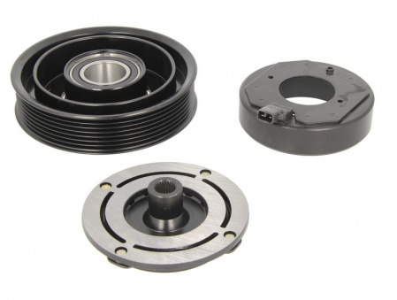Piese Auto - Fulie ambreiaj compresor AC clima  (DENSO 10S17C 7PK 130mm)