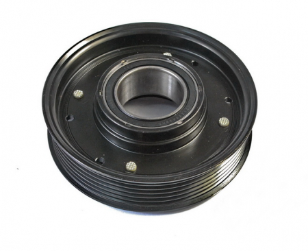 Elemente compresor AC - Fulie ambreiaj compresor AC clima  (DENSO 6SE/7SE 6PK 110mm) AUDI A2, A3, TT; SEAT ALHAMBRA, ALTEA XL, CORDOBA, IBIZA II, IBIZA III, IBIZA IV, IBIZA IV ST, TOLEDO III 1.0-3.2 dupa 1997