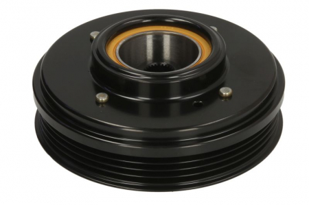 Fulie ambreiaj compresor AC clima  (DENSO 7SEU16C 4PK 114mm) AUDI A4, A6 1.9D intre 2000-2008 Elemente compresor AC - Fulie ambreiaj compresor AC clima  (DENSO 7SEU16C 4PK 114mm) AUDI A4, A6 1.9D intre 2000-2008