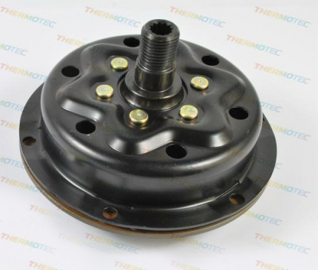 Elemente compresor AC - Fulie ambreiaj compresor AC clima  (DENSO 7SEU16C/7SEU17C) VW MULTIVAN V, PHAETON, TOUAREG, TRANSPORTER V 2.5D/5.0D intre 2002-2010