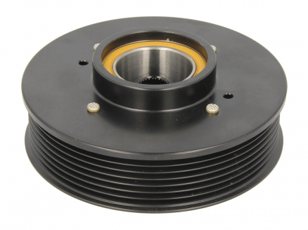 Piese Auto - Fulie ambreiaj compresor AC clima  (DENSO 7SEU17C 7PK 124mm)