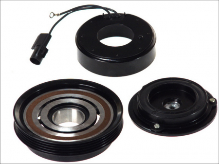 Elemente compresor AC - Fulie ambreiaj compresor AC clima  (HCC HS-15 4PK 128mm) HYUNDAI ACCENT III, ELANTRA, I30, LANTRA II, MATRIX, TUCSON; KIA CEE'D, CEE'D SW, PRO CEE'D 1.5-2.0D dupa 1995