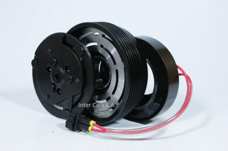 Piese Auto - Fulie ambreiaj compresor AC clima  (SANDEN SD7V16 6PK 120mm) FORD GALAXY; SEAT ALHAMBRA, CORDOBA, CORDOBA VARIO, IBIZA II, INCA, TOLEDO I; VW CADDY II, GOLF III 1.0-2.0 intre 1988-2010