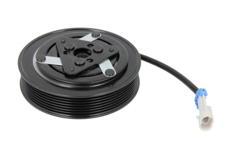 Elemente compresor AC - Fulie ambreiaj compresor aer conditionat (SANDEN SD7H15 24V 7PK 136mm) DAF CF 85, XF 105 12.6D/12.9D dupa 2001