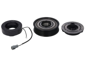 Fulie Ambreiaj compresor - Fulie compresor aer conditionat (DENSO 10PA 12V 8PK 119mm) potrivit JOHN DEERE 5000, 6000, 7000 4.5D/6.8D 01.03-