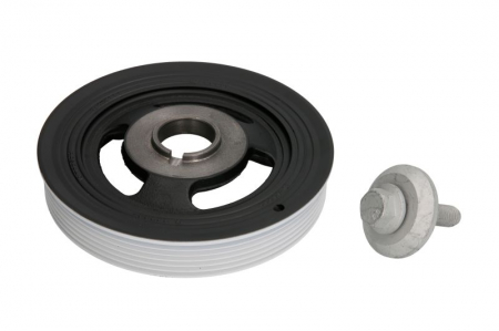 Elemente motor - Fulie curea arbore cotit (numar dinti: 5, cu surub) potrivit VOLVO C30, S40 II, S60 II, S80 II, V40, V50, V60 I, V70 III; CITROEN BERLINGO, BERLINGO MULTISPACE, BERLINGO/MINIVAN, C2 1.4D-1.7 06.99-