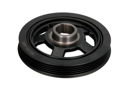 Elemente motor - Fulie curea arbore cotit (numar dinti: 5) potrivit HYUNDAI ACCENT III, ELANTRA IV, ELANTRA V, GETZ, I10 I, I20 I, I30, I40 I, IX20, IX35, MATRIX; KIA CARENS III, CARENS IV, CEE'D, CERATO I 1.1D-1.7D 0