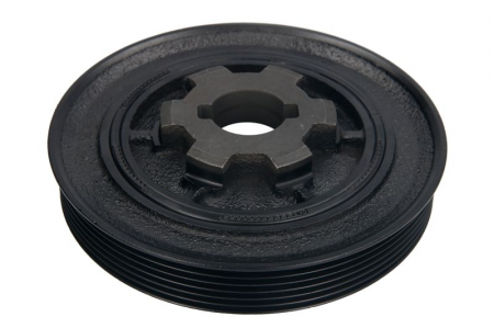 Fulie curea arbore cotit (numar dinti: 6) potrivit CITROEN C5 II, C5 III, C6, C8, C-CROSSER, C-CROSSER ENTERPRISE; FIAT ULYSSE; FORD GALAXY II, MONDEO IV, S-MAX; LANCIA PHEDRA 2.2D 03.06- [1]