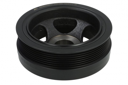 Elemente motor - Fulie curea arbore cotit (numar dinti: 6) potrivit MERCEDES C T-MODEL (S203), C T-MODEL (S204), C (W203), C (W204), CLK (C209), CLS (C218), CLS (C219), CLS SHOOTING BRAKE (X218), E (A207) 2.2/3.0D 06.
