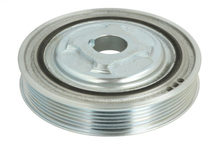 Elemente motor - Fulie curea arbore cotit potrivit CITROEN C5 III; FORD GALAXY II, MONDEO IV, S-MAX; JAGUAR XF I, XF SPORTBRAKE; LAND ROVER DEFENDER, DISCOVERY SPORT, FREELANDER 2, RANGE ROVER EVOQUE 2.0D/2.2D 10.06-